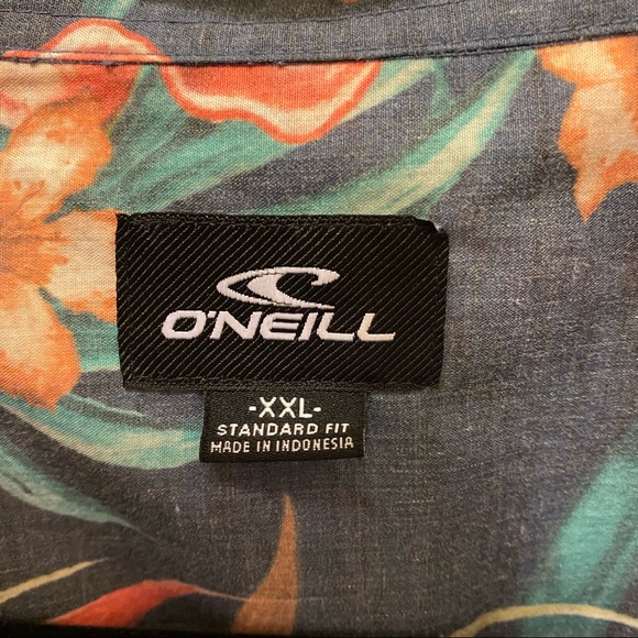 O’Neill Hawaiian Shirt XXL - Picture 6 of 9